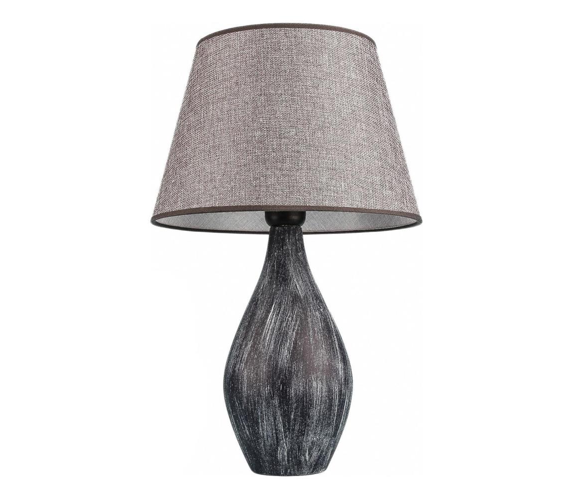 Donoci Stolná lampa RAMZES 1xE27/40W/230V šedá 687HMY2399