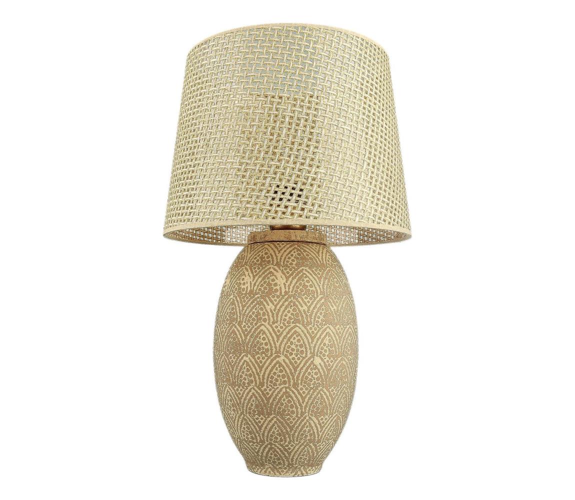 Donoci Stolná lampa RAMZES 1xE27/40W/230V zlatá