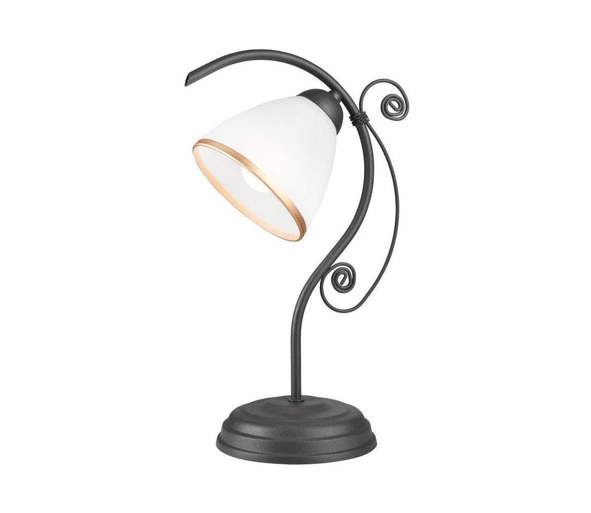 Donoci Stolná lampa RETRO II 1xE27/60W/230V antracit