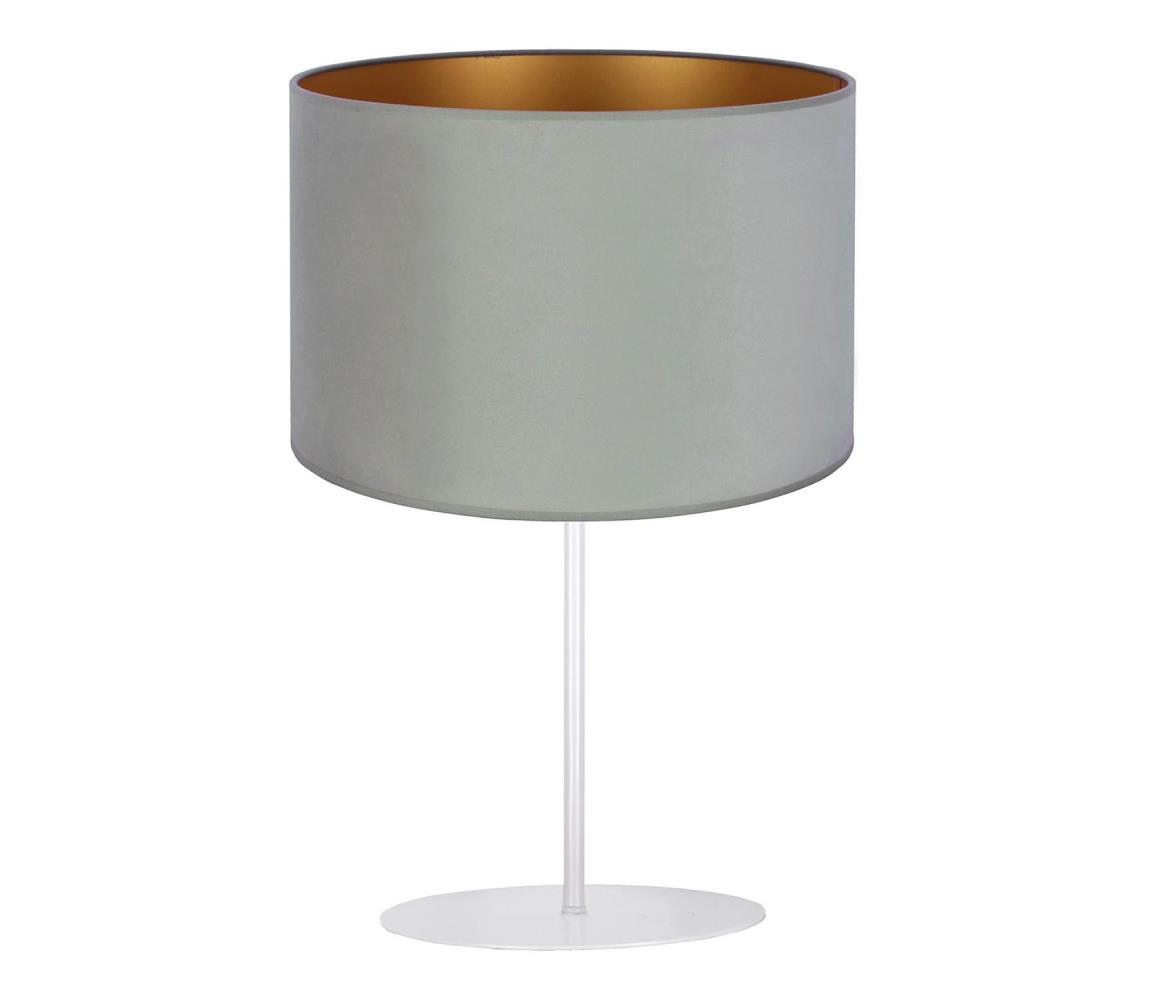 Donoci Stolná lampa ROLLER 1xE14/15W/230V svetlo pr. 20 cm zelená/zlatá