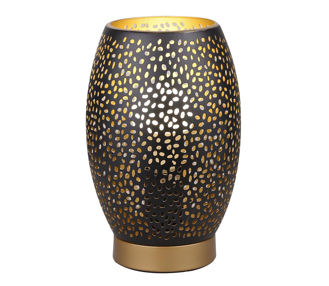 Donoci Stolná lampa Venus 1xE27/60W/230V čierna/zlatá