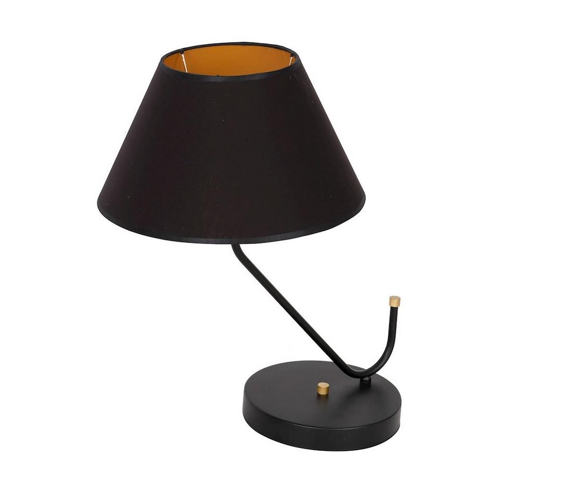 Donoci Stolná lampa VICTORIA 1xE27/60W/230V čierna