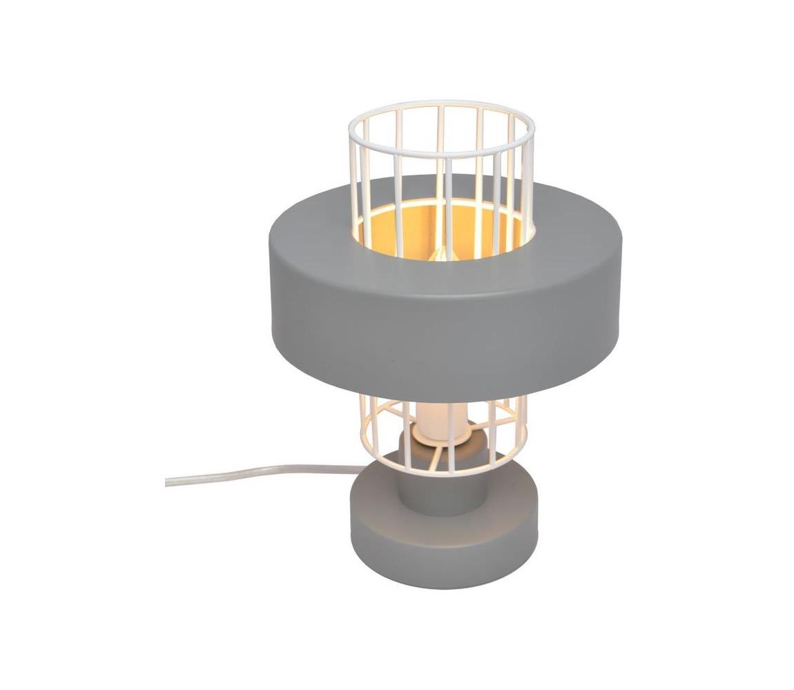 Donoci Stolná lampa VOLTA 1xE27/15W/230V šedá