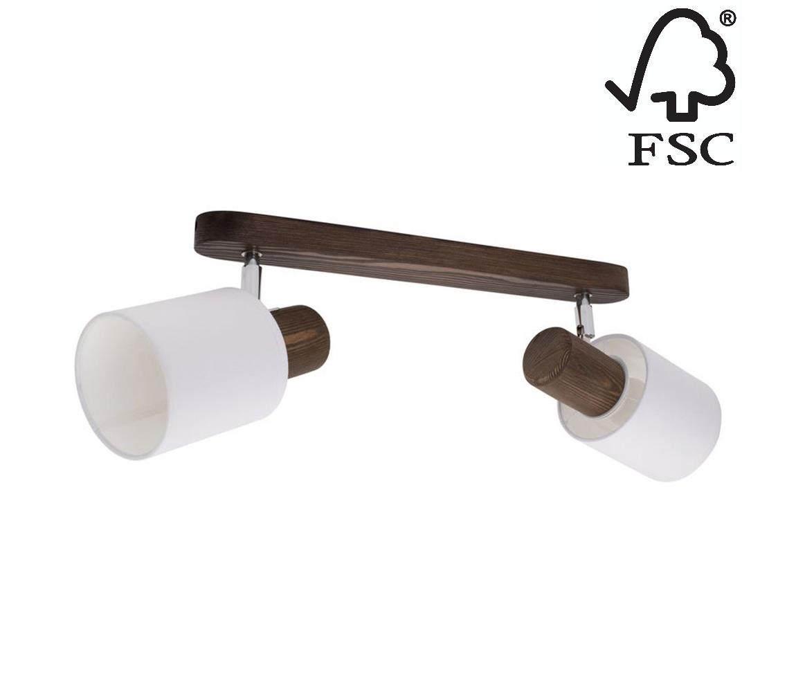 Donoci Stropné bodové svietidlo TRENDY 2xE27/15W/230V borovica