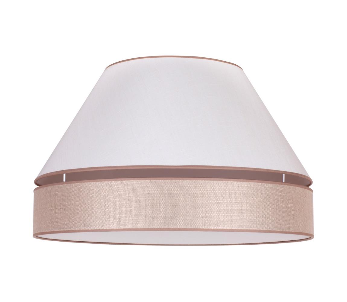 Donoci Stropné svietidlo AVIGNON 3xE27/15W/230V pr. 60 cm biela/béžová