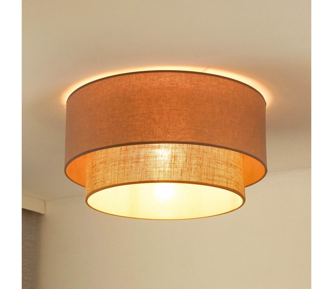 Donoci Stropné svietidlo BOHO 1xE27/15W/230V pr. 45 cm béžová/hnedá 605854