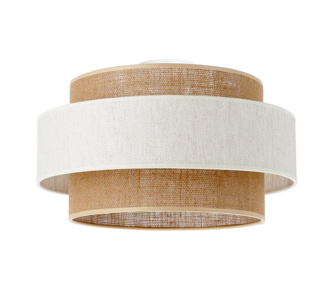 Donoci Stropné svietidlo BOHO 1xE27/60W/230V pr. 40 cm krémová/juta H0163