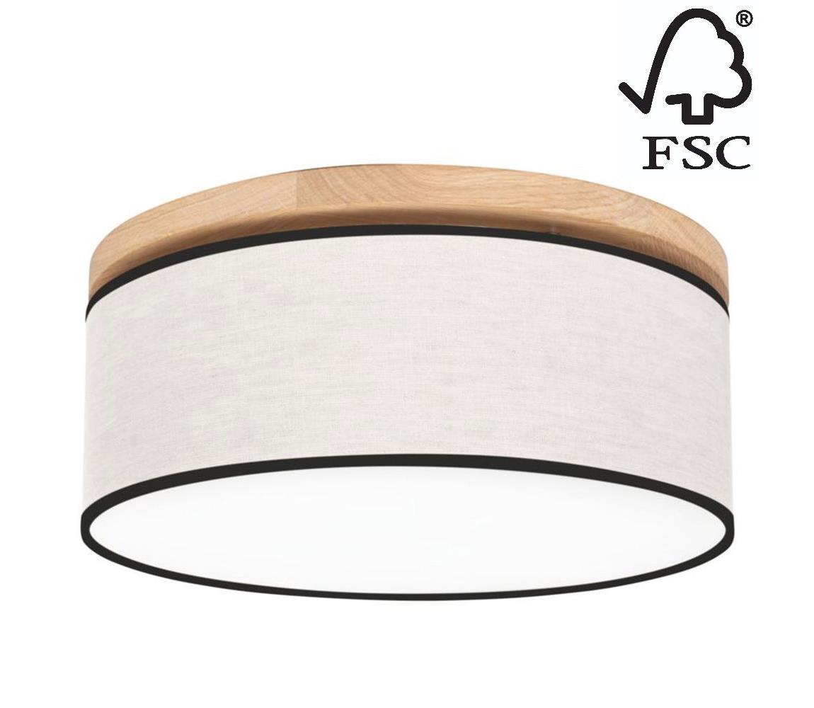 Donoci Stropné svietidlo BOHO 2xE27/25W/230V dub 38 cm