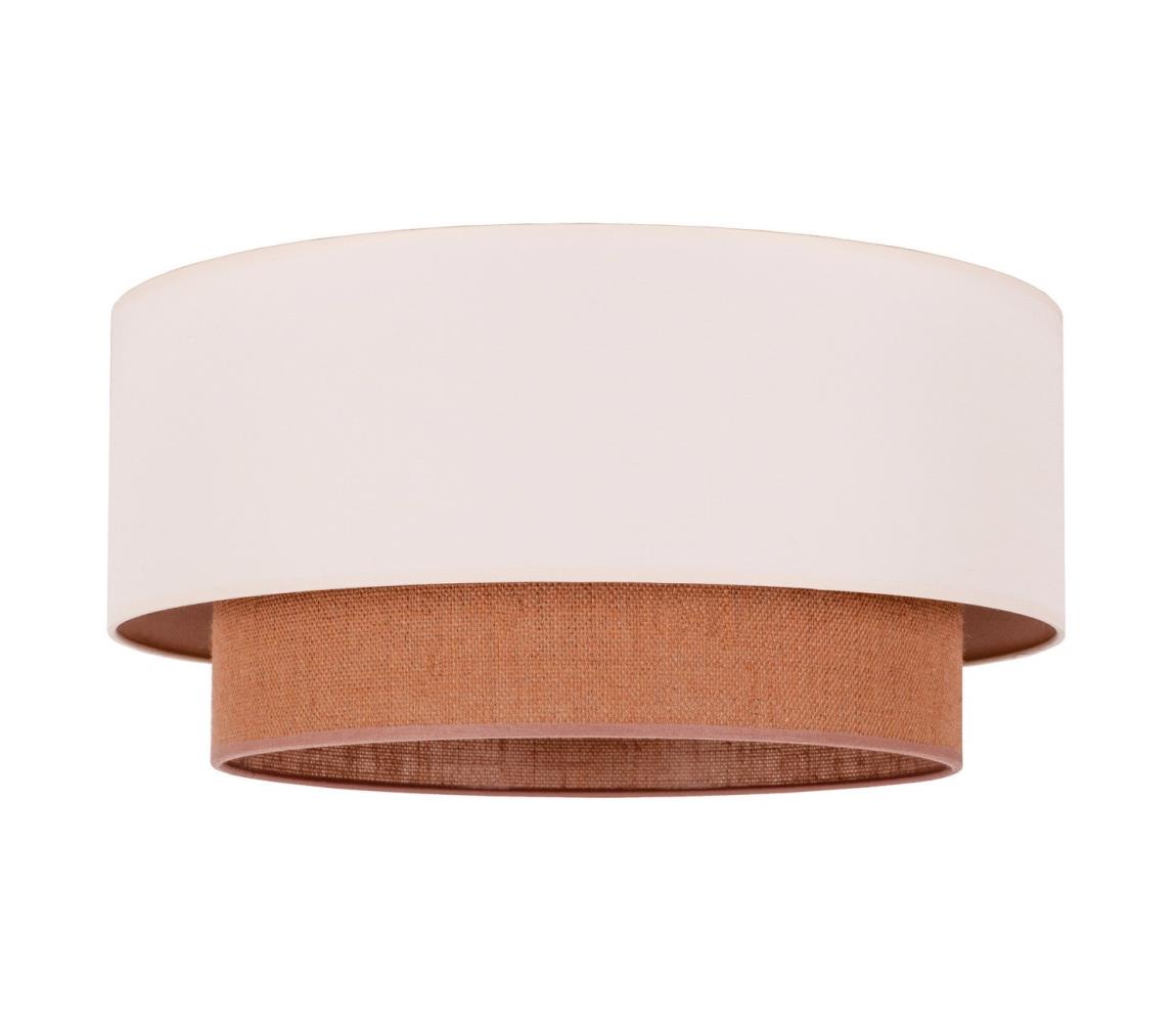 Donoci Stropné svietidlo BOHO 3xE27/15W/230V pr. 60 cm béžová/hnedá