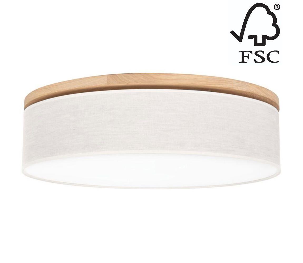 Donoci Stropné svietidlo BOHO 3xE27/25W/230V pr. 58 cm dub