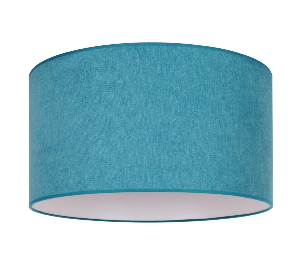 Donoci Stropné svietidlo BRISTOL 1xE27/15W/230V pr. 45 cm tyrkysová/biela