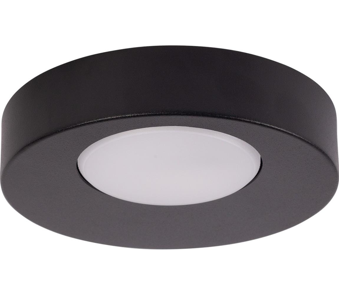 Donoci Stropné svietidlo BROS 1xGX53/12W/230V čierna