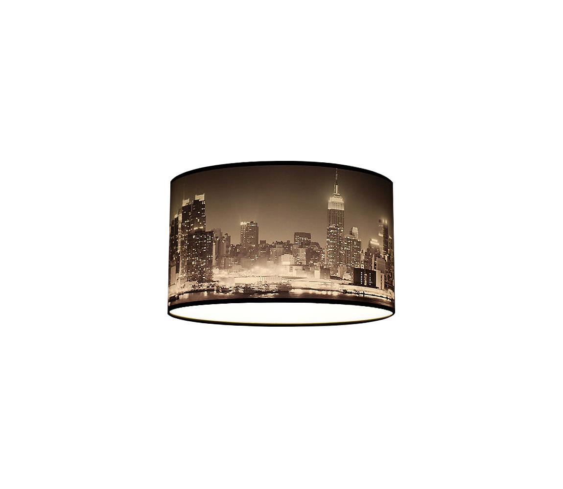 Donoci Stropné svietidlo CITY čiernobiele mrakodrapy 2xE27/60W/230V