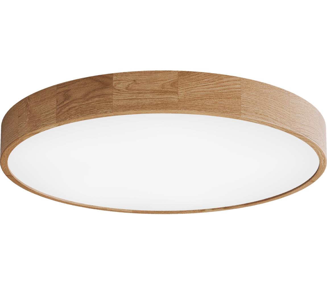 Donoci Stropné svietidlo CLEO 6xE27/24W/230V priemer 80 cm dub