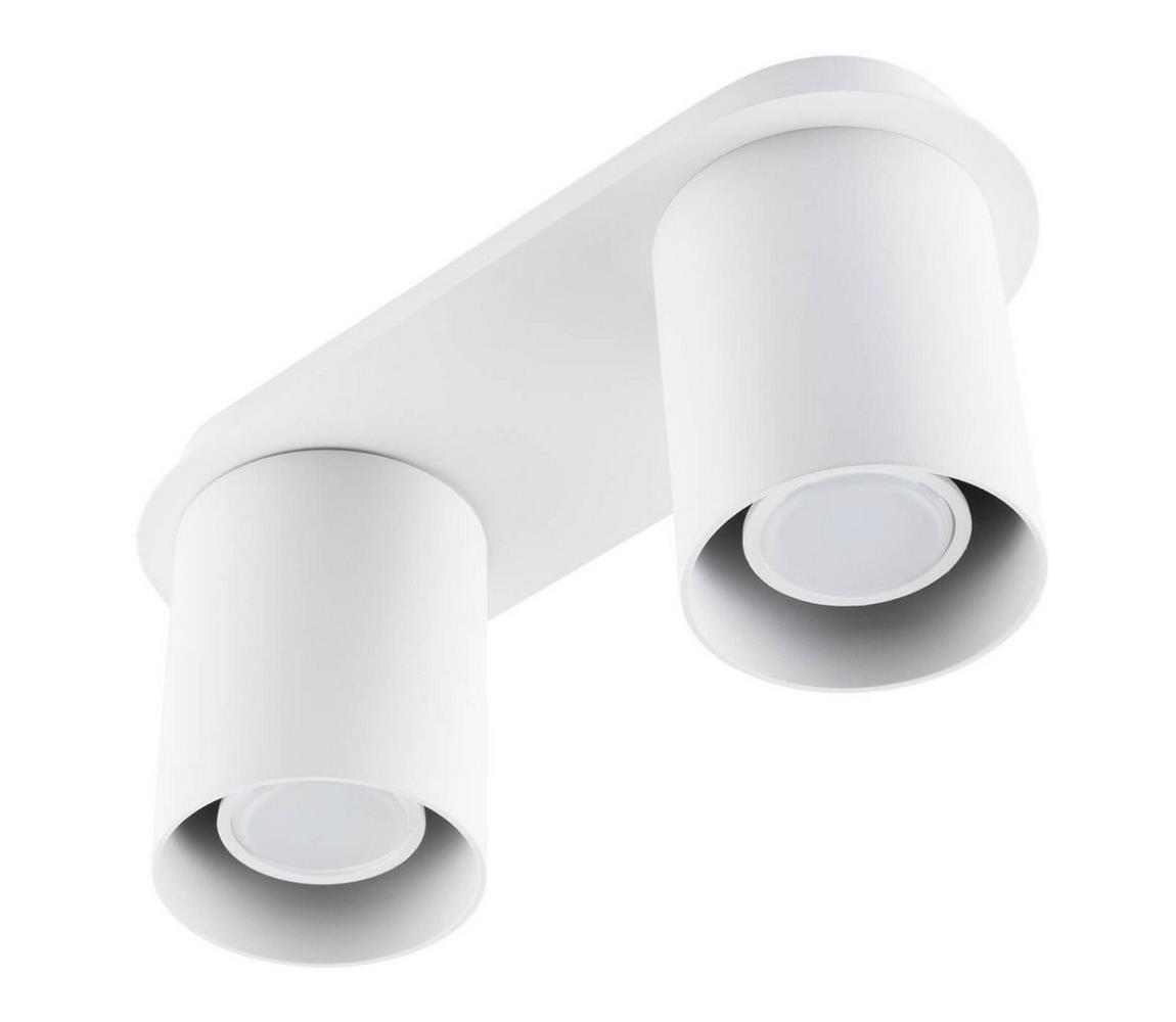 Donoci Stropné svietidlo CREEP 2xGU10/25W/230V biela
