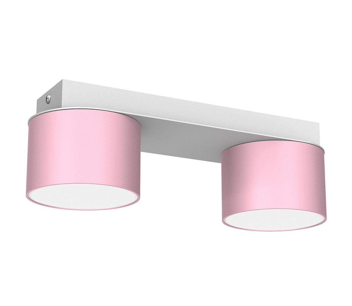 Donoci Stropné svietidlo DIXIE 2xGX53/11W/230V ružová