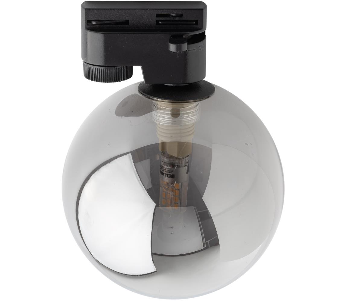 Donoci Stropné svietidlo do lištového systému TRACER 1xG9/8W/230V čierna/dymová čierna