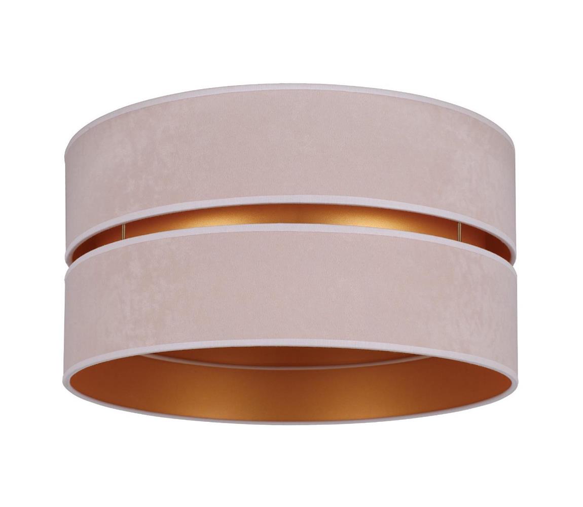 Donoci Stropné svietidlo DUO 1xE27/15W/230V pr. 40 cm béžová/zlatá