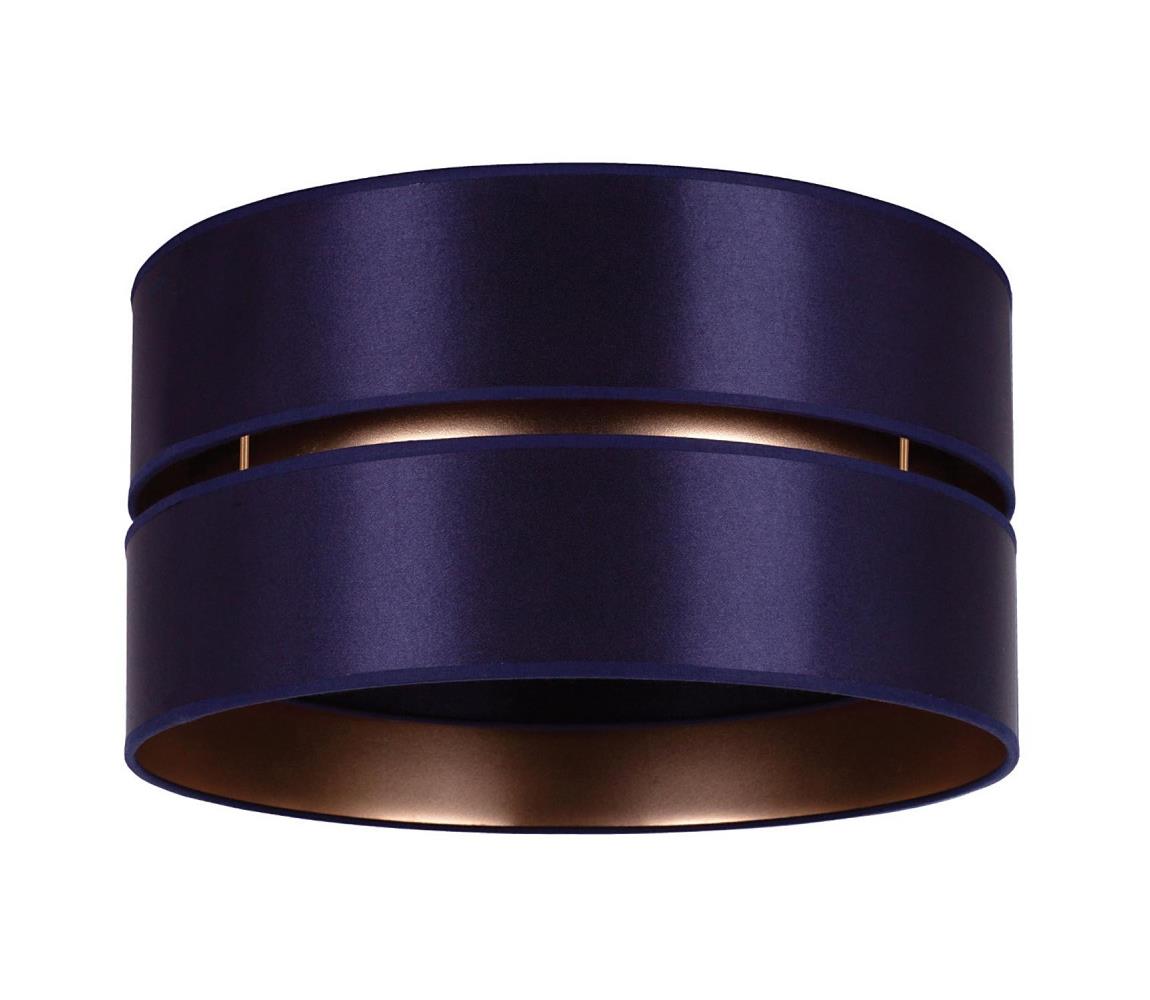 Donoci Stropné svietidlo DUO 1xE27/15W/230V pr. 40 cm modrá/zlatá 600071