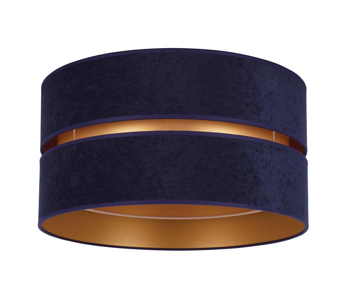Donoci Stropné svietidlo DUO 1xE27/15W/230V pr. 40 cm modrá/zlatá