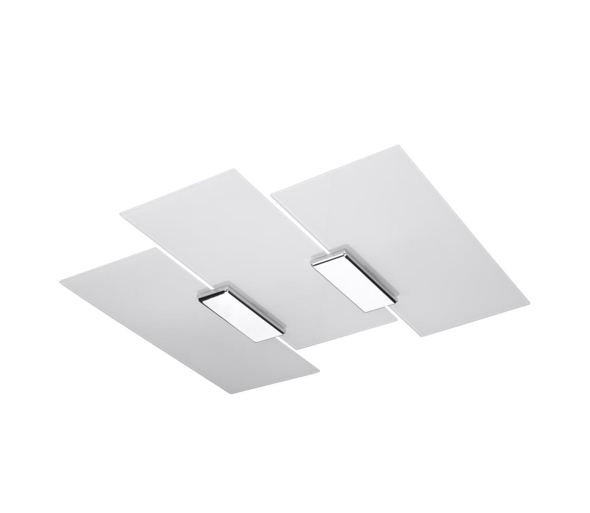 Donoci Stropné svietidlo FABIANO 3xE27/60W/230V biela/chróm