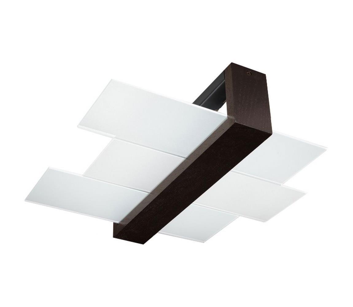 Donoci Stropné svietidlo FENIKS 2 2xE27/60W/230V wenge