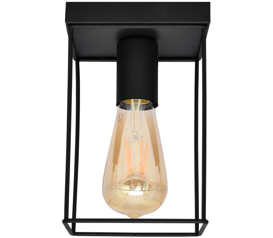 Donoci Stropné svietidlo FINN 1xE27/15W/230V čierna