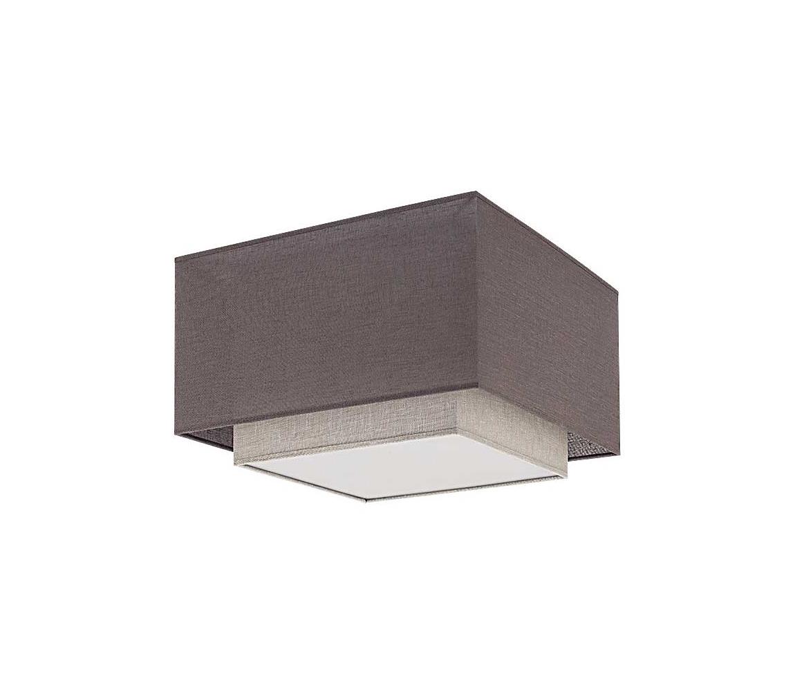 Donoci Stropné svietidlo FORTE 3xE27/40W/230V šedá