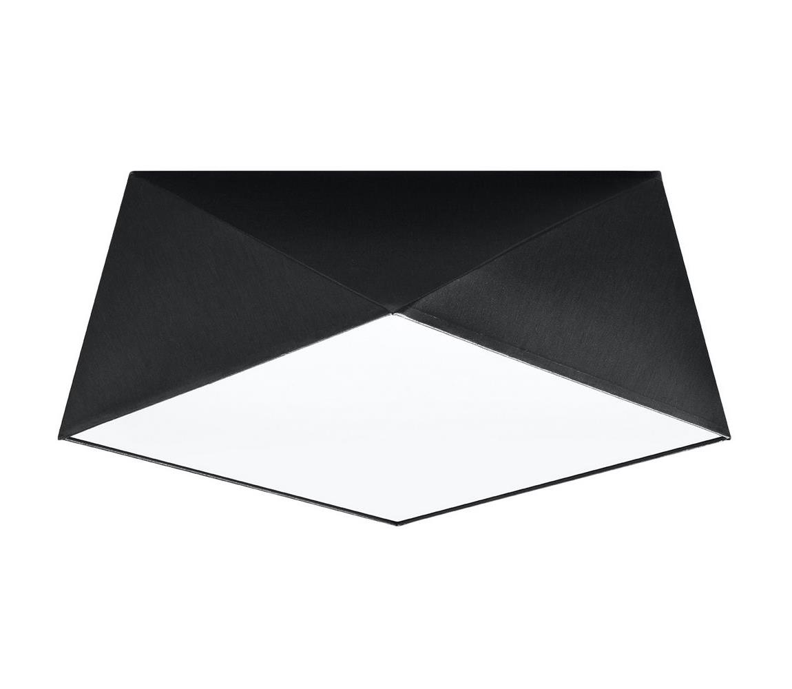 Donoci Stropné svietidlo HEXA 2xE27/60W/230V čierna