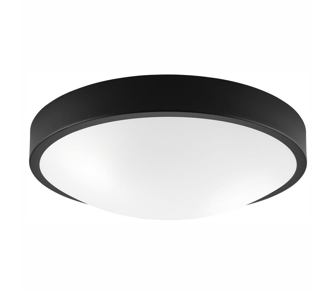 Donoci Stropné svietidlo JONAS 2xE27/60W/230V pr. 36 cm čierna