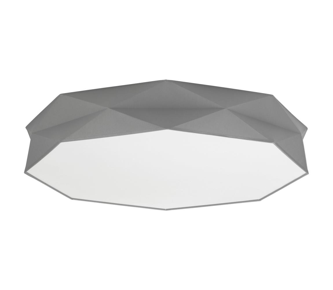 Donoci Stropné svietidlo KANTOOR 6xE27/15W/230V šedá