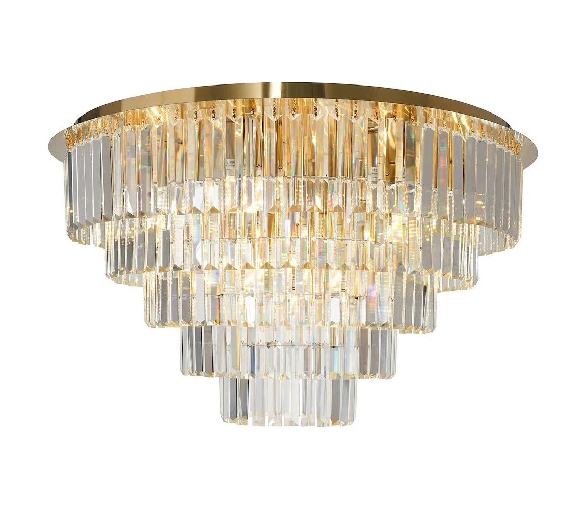 Donoci Stropné svietidlo MILANO 12xE14/40W/230V zlatá