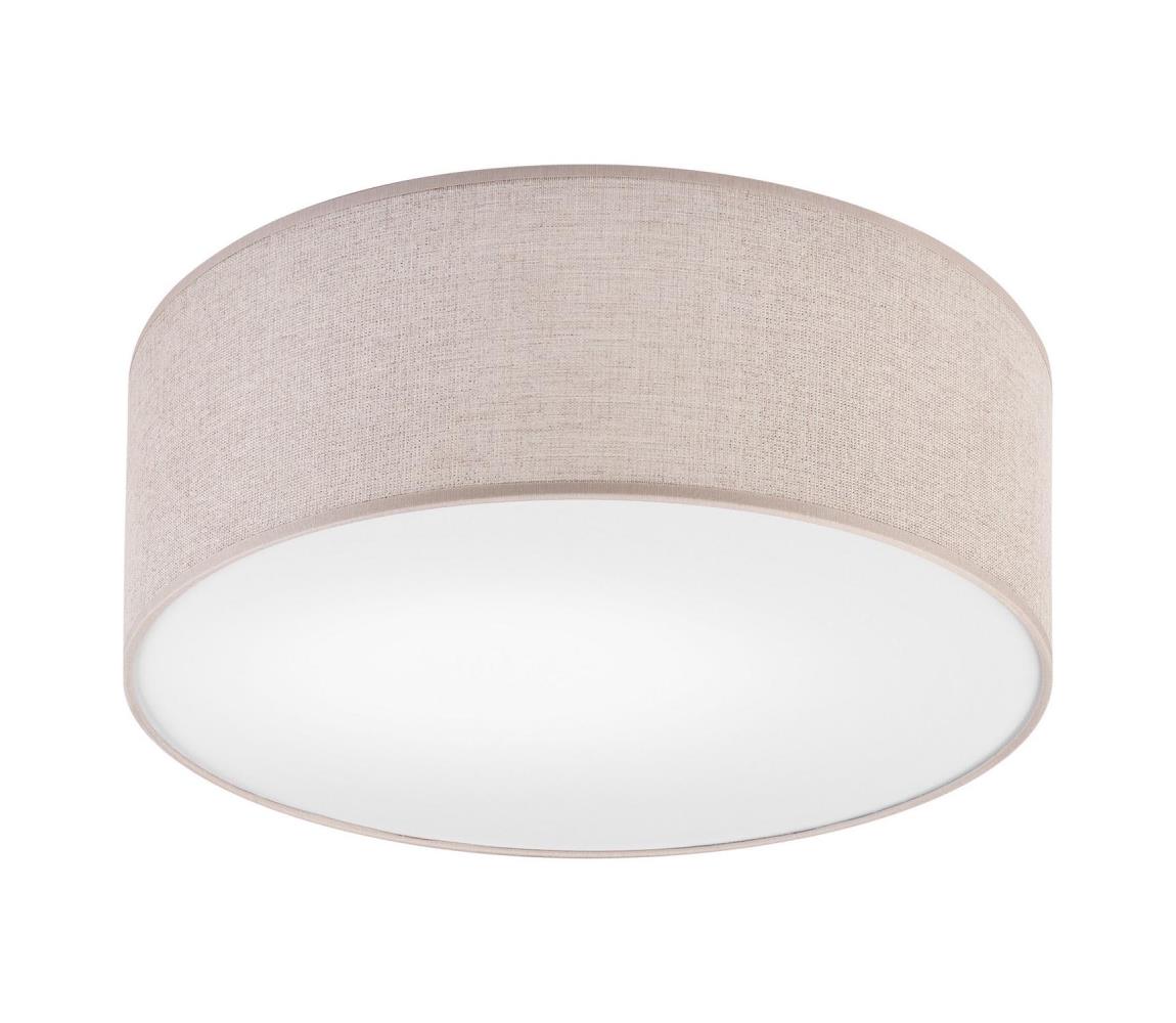 Donoci Stropné svietidlo MONTE 1xE27/60W/230V, priemer 35 cm, béžové