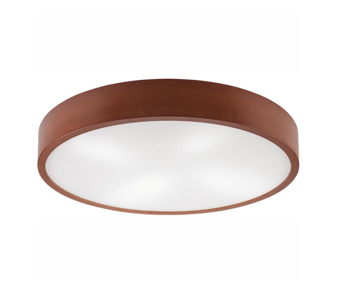 Donoci Stropné svietidlo NATURAL 4xE27/60W/230V ø 57,5 cm borovica/hnedá