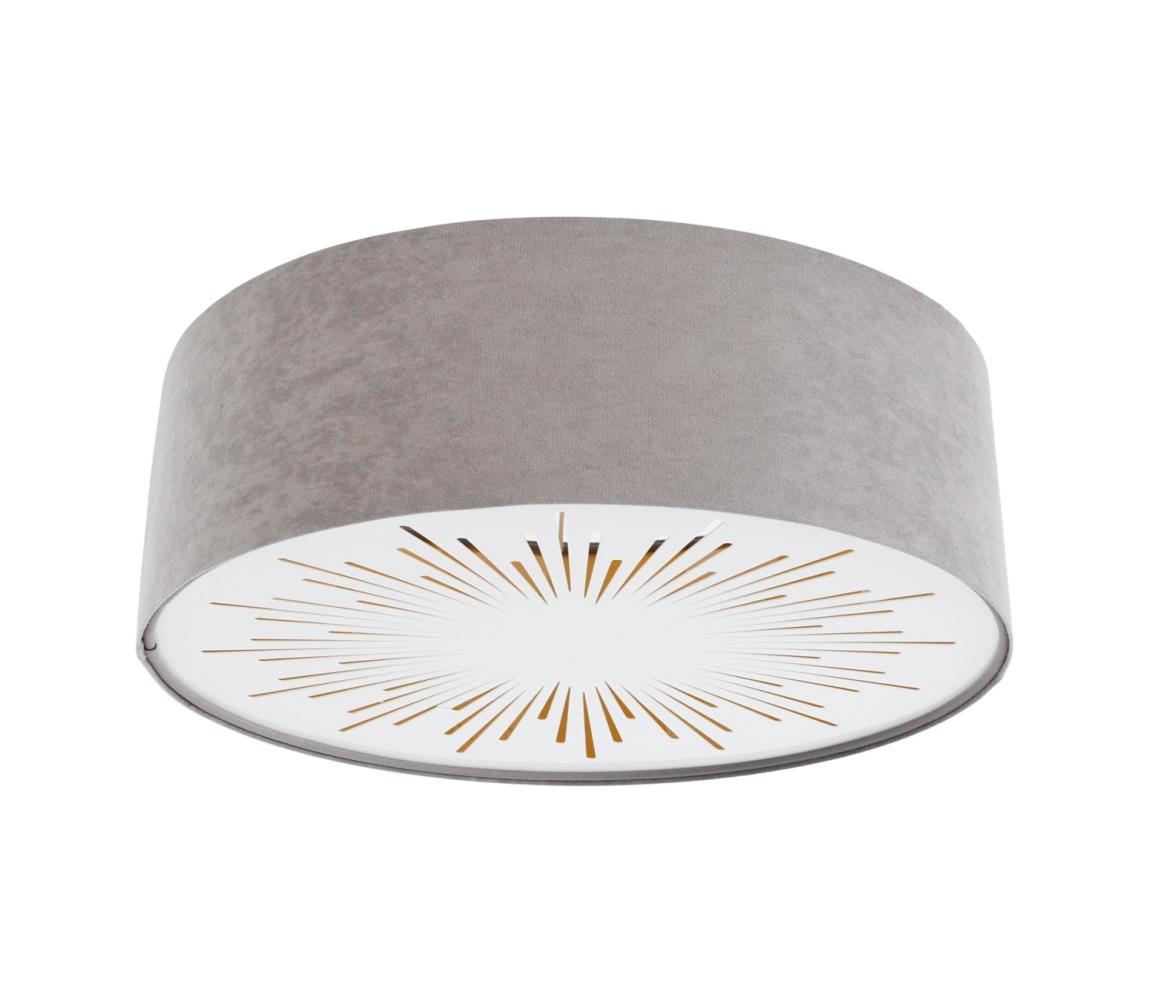 Donoci Stropné svietidlo RAYS 2xE27/60W/230V pr. 40 cm šedá