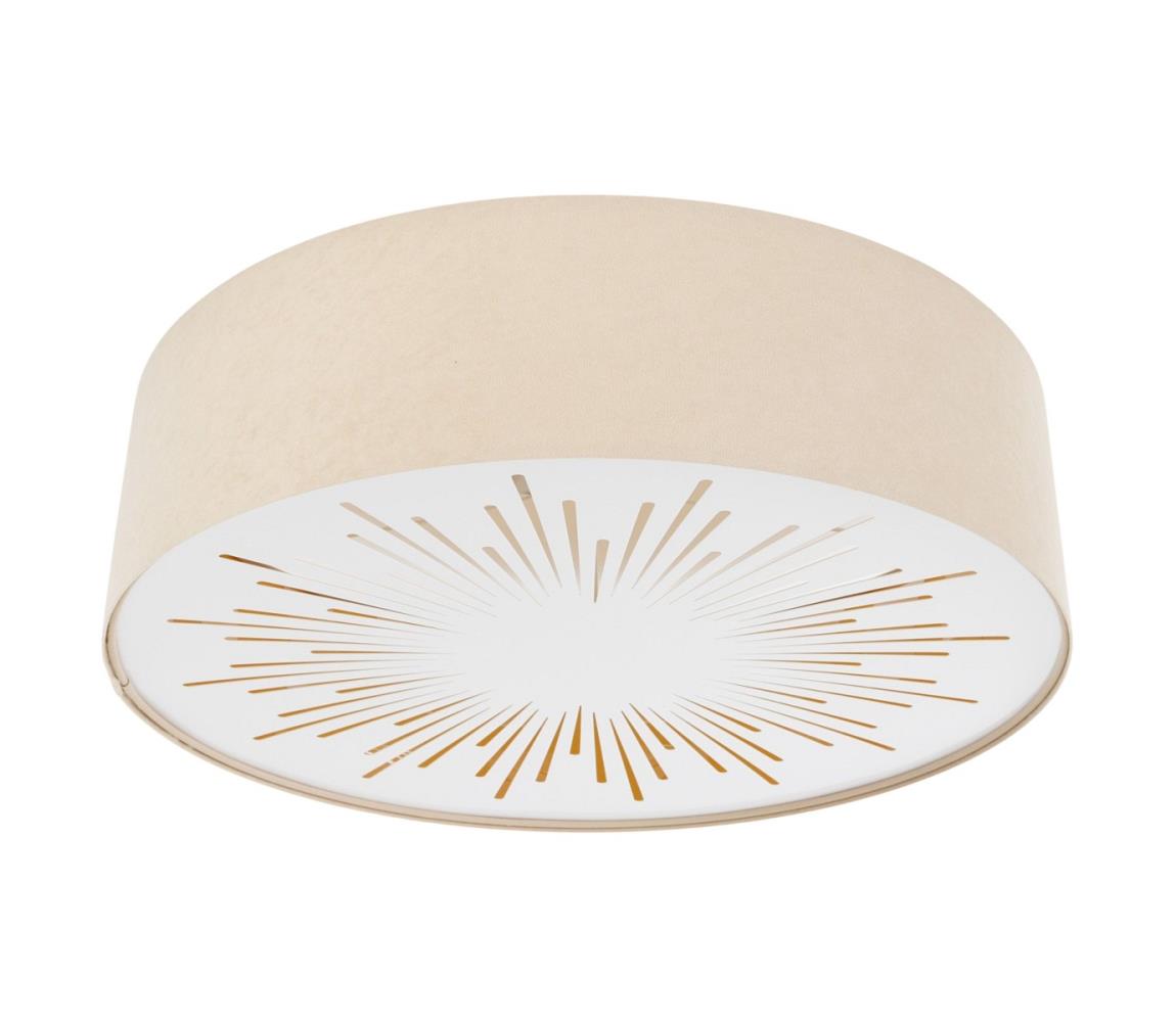 Donoci Stropné svietidlo RAYS 2xE27/60W/230V pr. 60 cm béžová