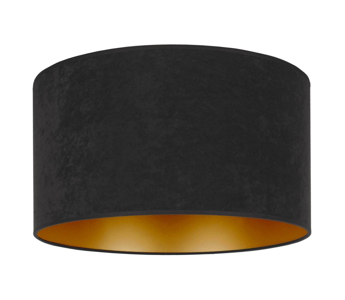 Donoci Stropné svietidlo ROLLER 1xE27/15W/230V pr. 40 cm čierna/zlatá