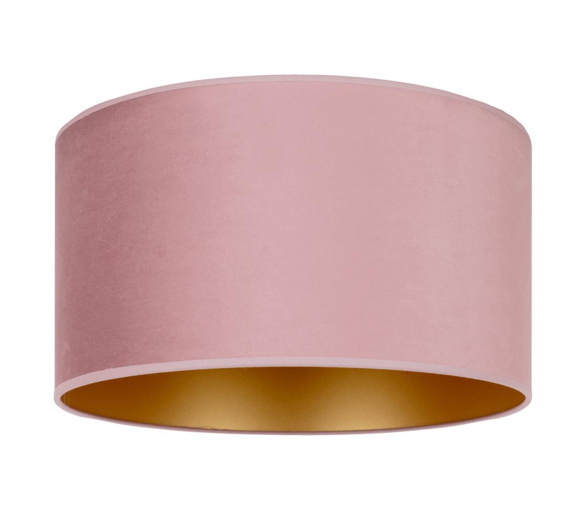 Donoci Stropné svietidlo ROLLER 1xE27/15W/230V pr. 40 cm ružová/zlatá