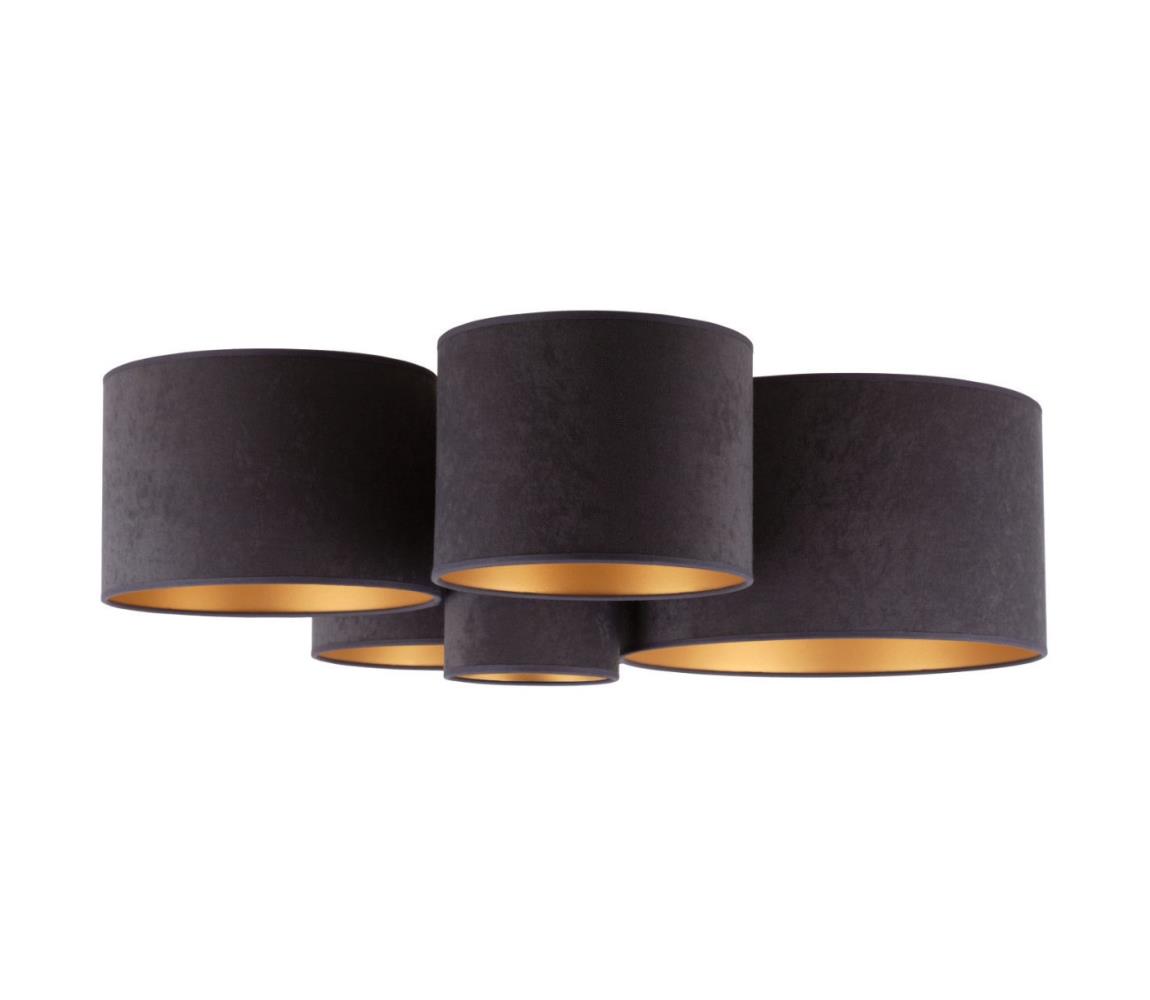 Donoci Stropné svietidlo ROLLER PENTO 5xE27/60W/230V antracit