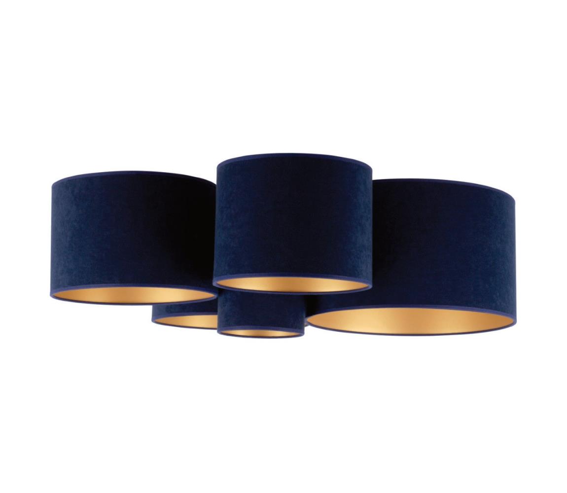 Donoci Stropné svietidlo ROLLER PENTO 5xE27/60W/230V modrá