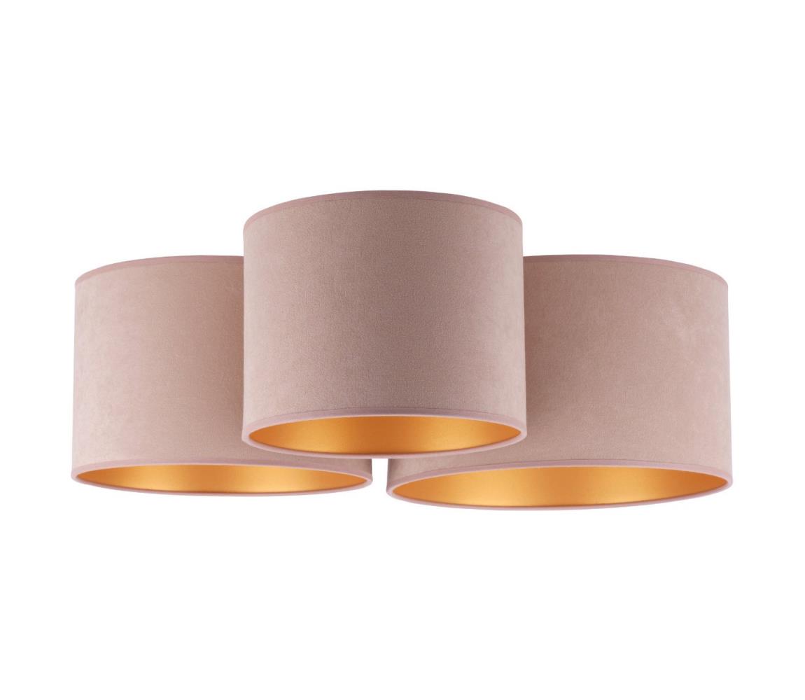 Donoci Stropné svietidlo ROLLER TRIO 3xE27/60W/230V hnedá