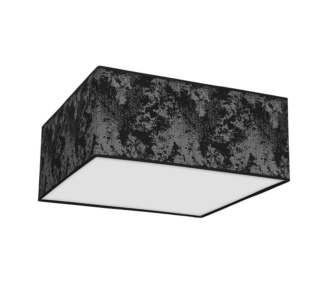 Donoci Stropné svietidlo SATINO 3xE27/60W/230V čierna/strieborná