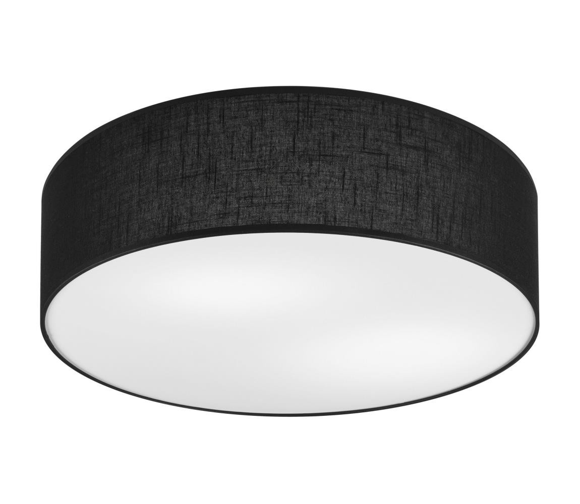 Donoci Stropné svietidlo SIRJA DOUBLE 4xE27/15W/230V pr. 45 cm čierna