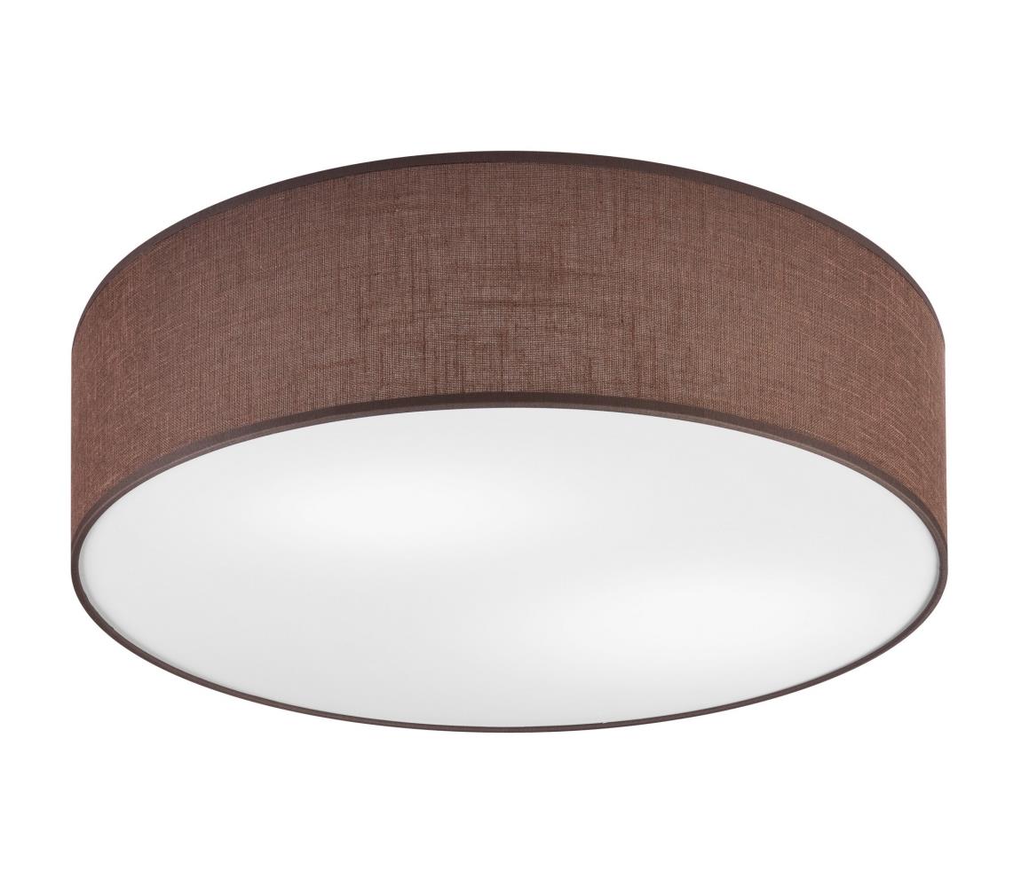 Donoci Stropné svietidlo SIRJA DOUBLE 4xE27/15W/230V pr. 45 cm hnedá