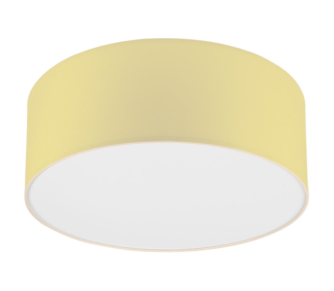 Donoci Stropné svietidlo SIRJA PASTEL DOUBLE 2xE27/15W/230V pr. 35 cm žltá