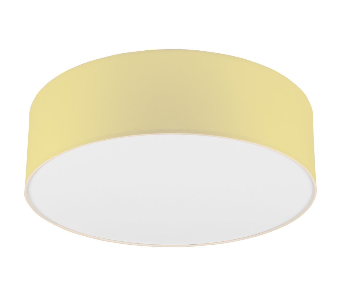 Donoci Stropné svietidlo SIRJA PASTEL DOUBLE 4xE27/15W/230V pr. 45 cm žltá