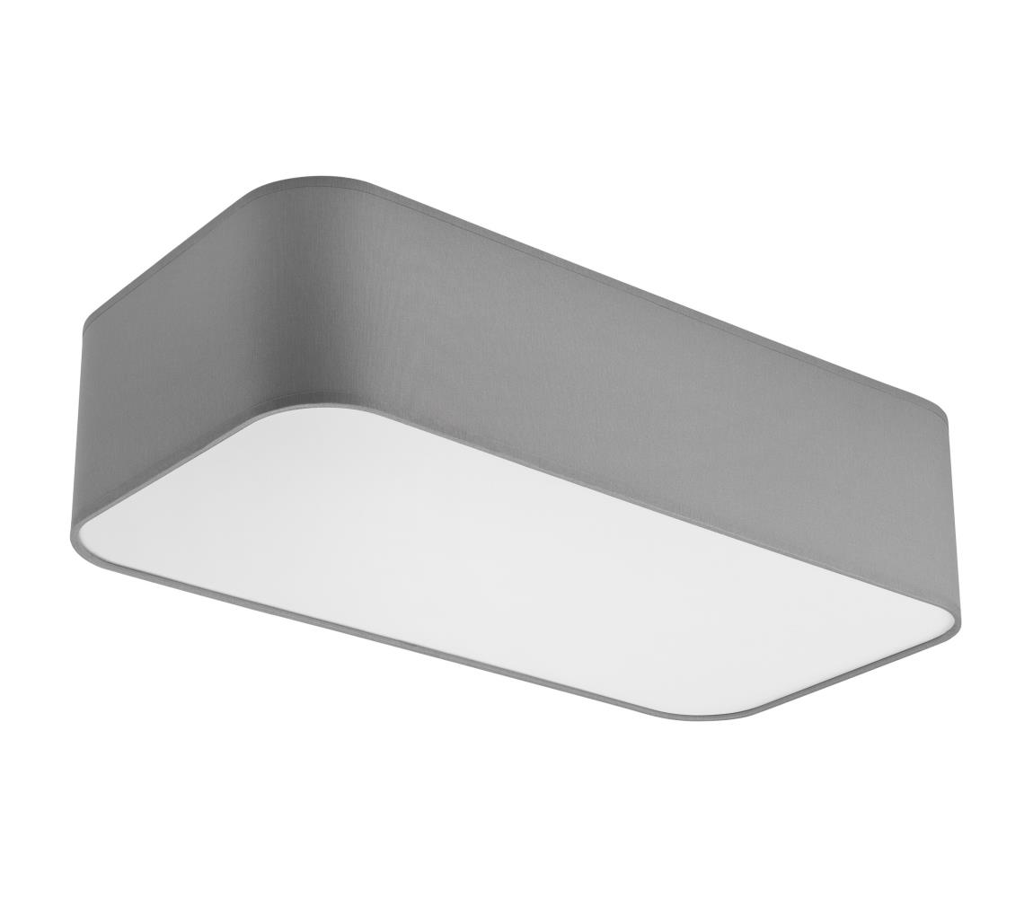 Donoci Stropné svietidlo SIRJA SQUARE 2xE27/15W/230V šedá