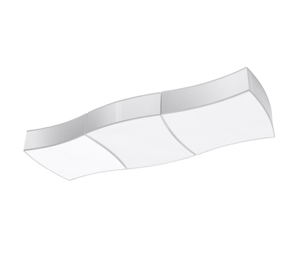 Donoci Stropné svietidlo SQUARE 6xE27/60W/230V biela