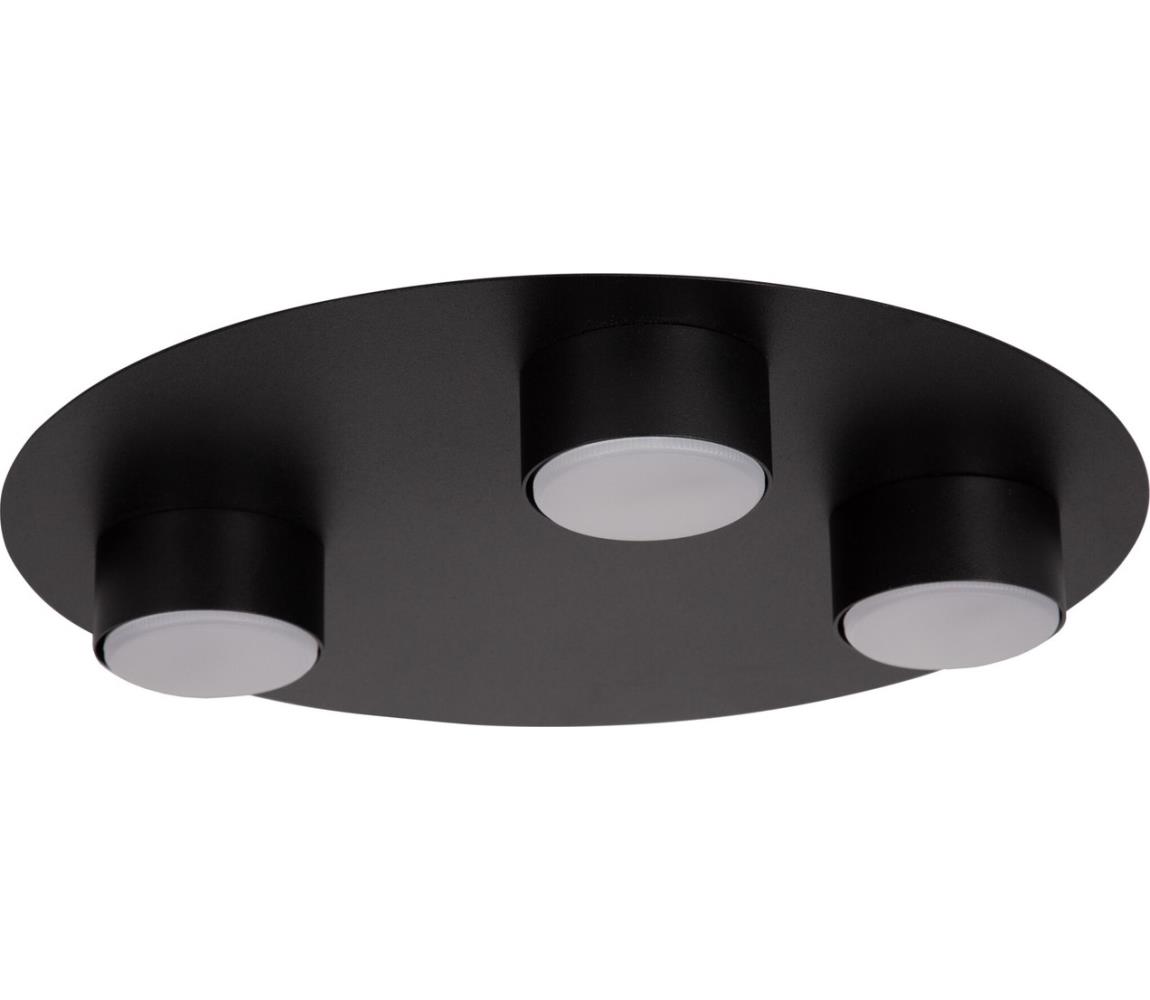 Donoci Stropné svietidlo STAR 3xGX53/12W/230V čierna