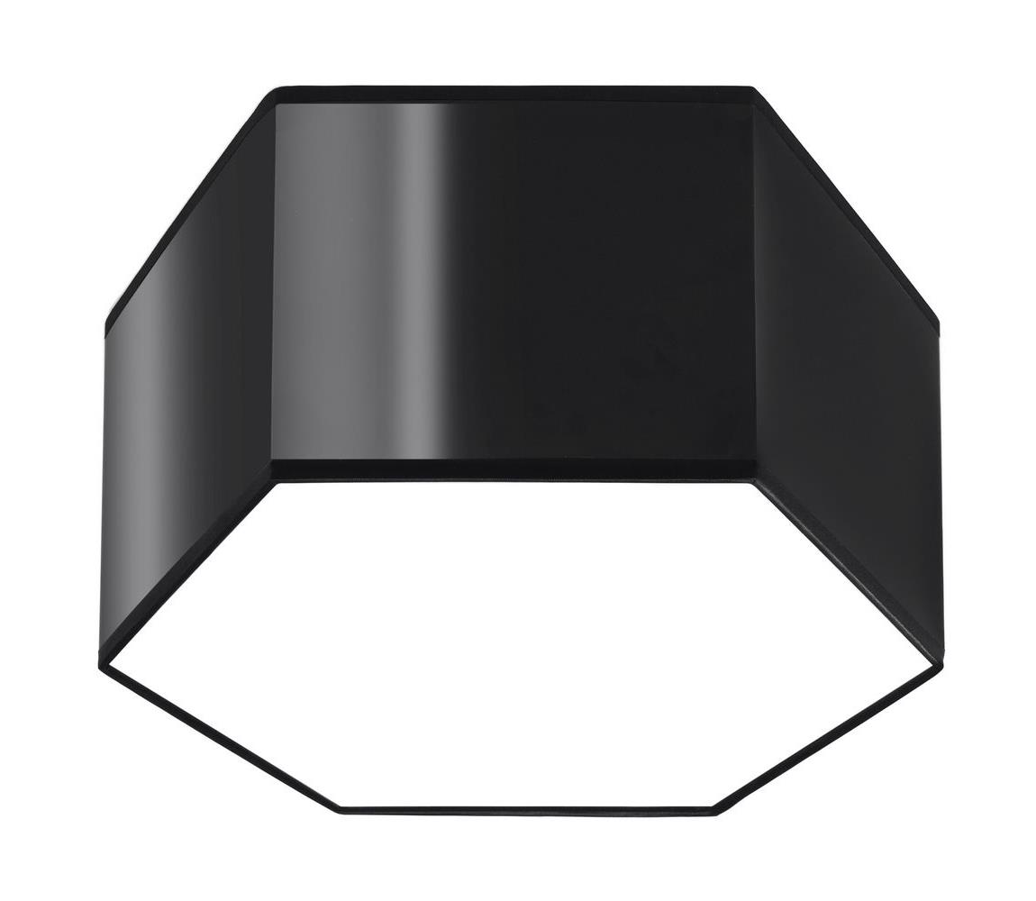 Donoci Stropné svietidlo SUNDE 2xE27/60W/230V 15,5 cm čierna